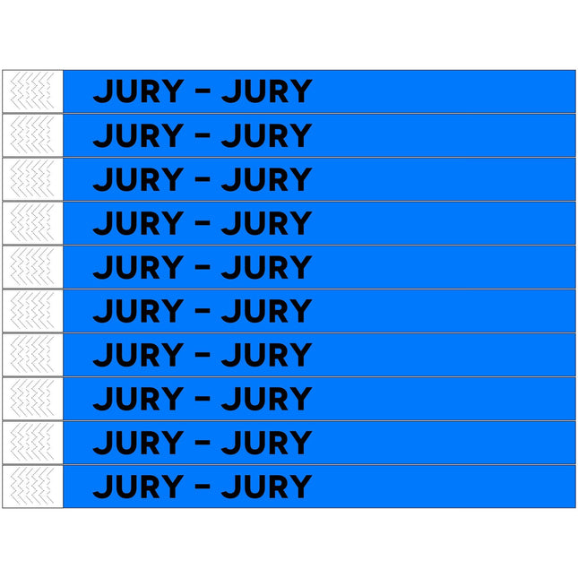 Bracelets Jury Tyrex - 100 bracelets