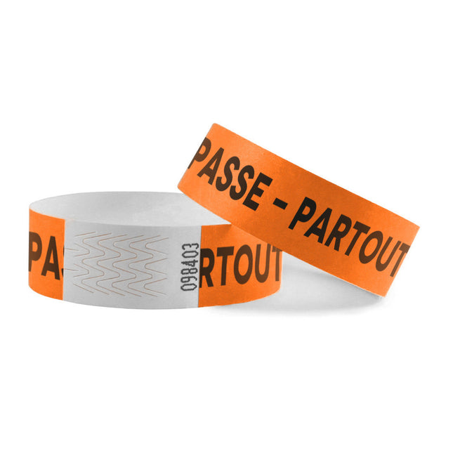 Bracelets Passe-partout Tyrex - 100 bracelets
