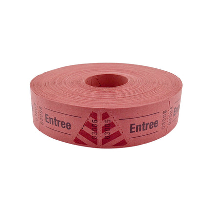 Ticket entrée sur rouleau - 1000 tickets