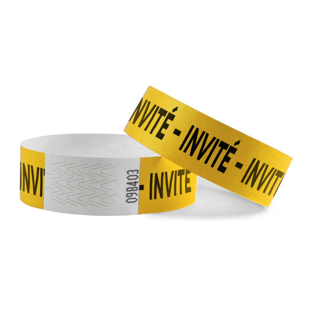 Bracelets Invité Tyrex - 100 bracelets
