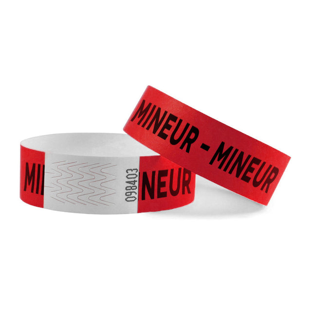Bracelets Mineur Tyrex - 100 bracelets
