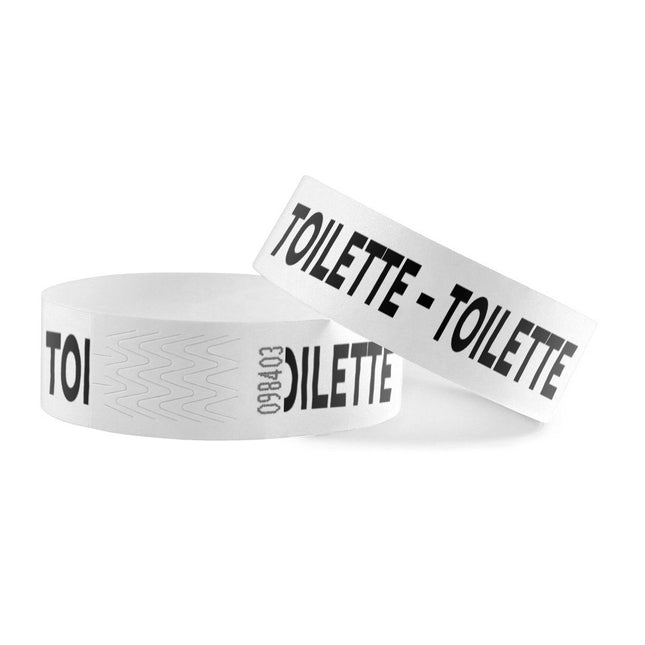 Bracelets Toilette Tyrex - 100 bracelets