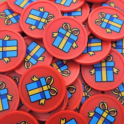 Jetons pour buvette cadeau Ø29 mm - 100 pièces