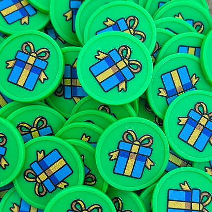 Jetons pour buvette cadeau Ø29 mm - 100 pièces