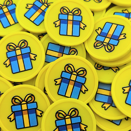 Jetons pour buvette cadeau Ø29 mm - 100 pièces