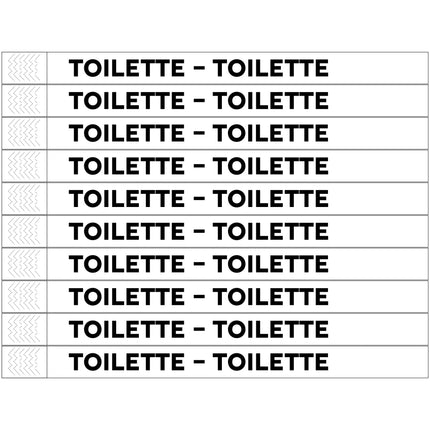 Bracelets Toilette Tyrex - 100 bracelets