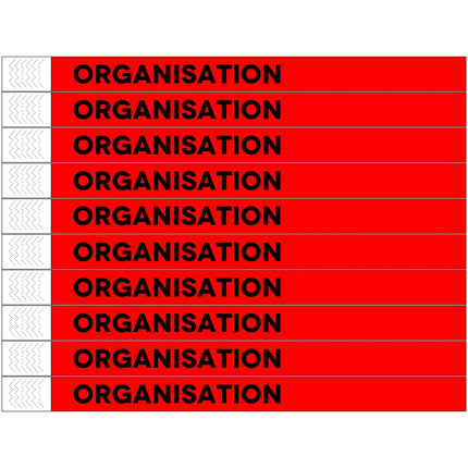 Bracelets Organisation Tyrex - 100 bracelets
