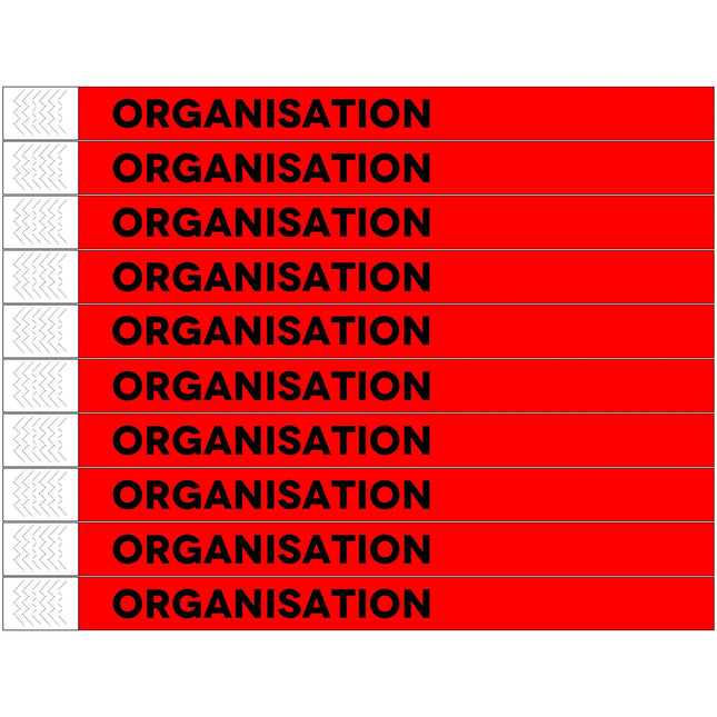Bracelets Organisation Tyrex - 100 bracelets
