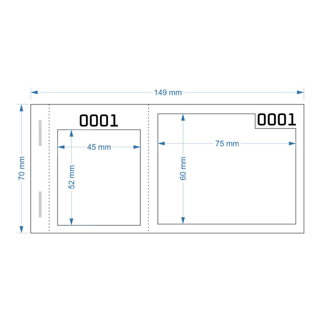 Bloc vendeur à personnaliser - 600 tickets - en couleur