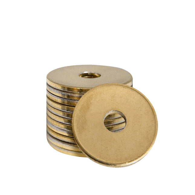 Jetons pour monnayeur laiton ou acier laitonné format 1,00 € - 100 pièces