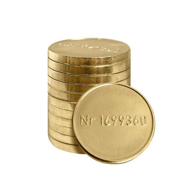 Jetons en laiton de référence Miele 1699360 - 100 pièces