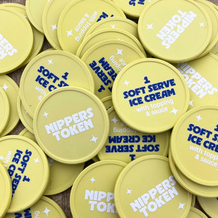 Jetons personnalisés recyclés - Ø29 mm - 100 pièces