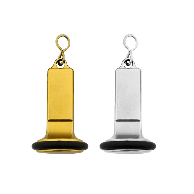 Porte-clés hôtel Empereur - aluminium - par pièce - 23 x 80 mm