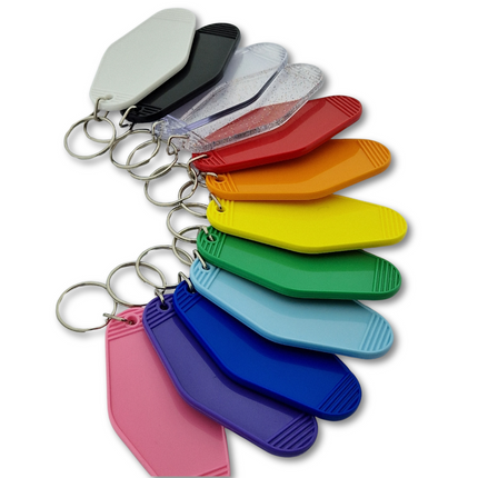 Porte-clés hôtel Hunter - plastique - par pièce - 88 x 45 mm