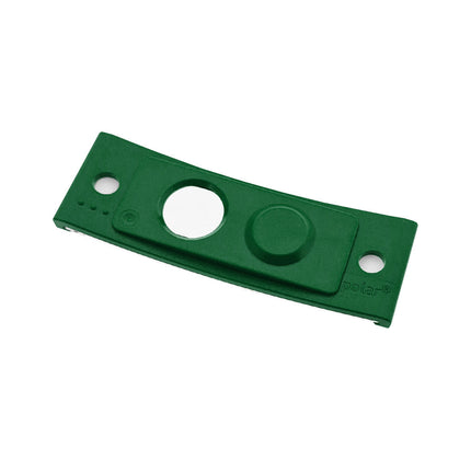 Badge nominatif vert vierge Polar avec aimant - par pièce