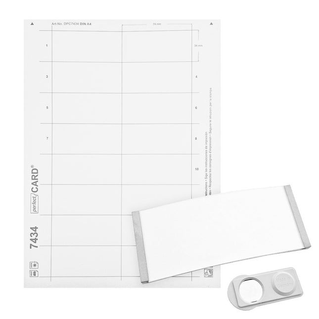 Insert papier pour badge nominatif Polar - par feuille