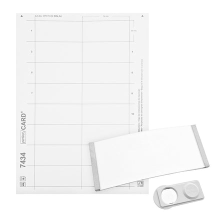 Insert papier pour badge nominatif Polar - par feuille