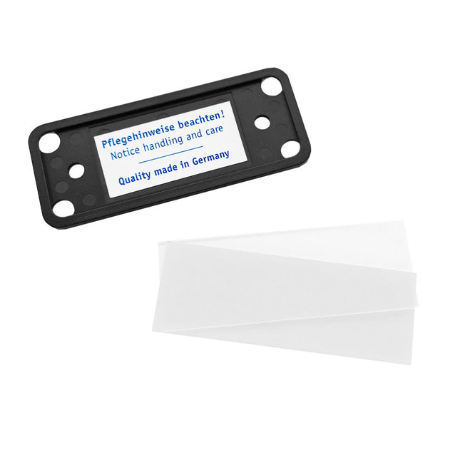 Badge nominatif noir Office - à partir de 10 pièces