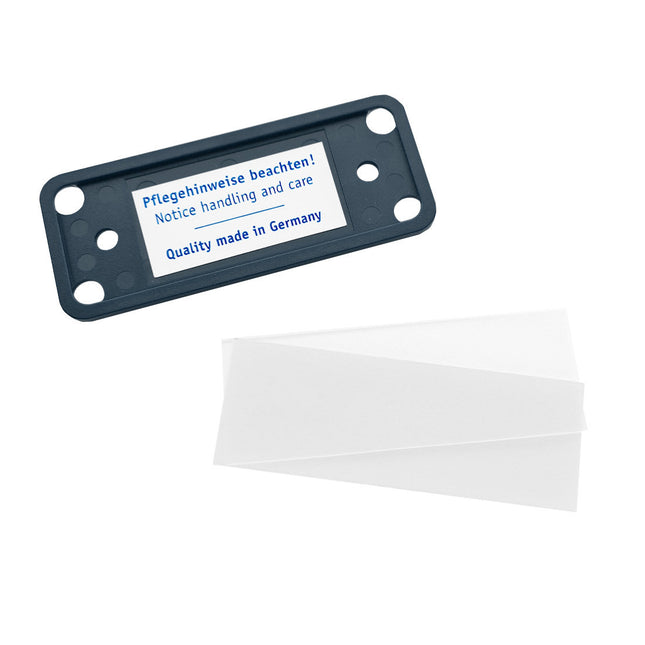 Badge nominatif anthracite Office - à partir de 10 pièces