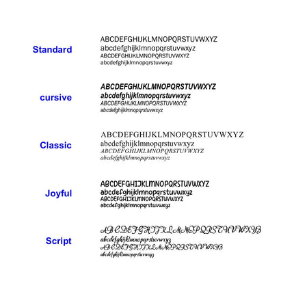 Badge nominatif en plastique avec propre texte - 72 x 30 mm - par pièce