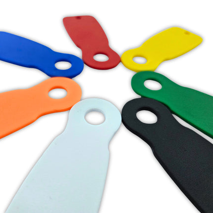 Jetons de caddie - ensemble de couleurs - 7 pièces