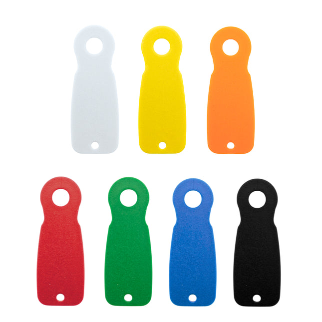 Jetons de caddie - ensemble de couleurs - 7 pièces