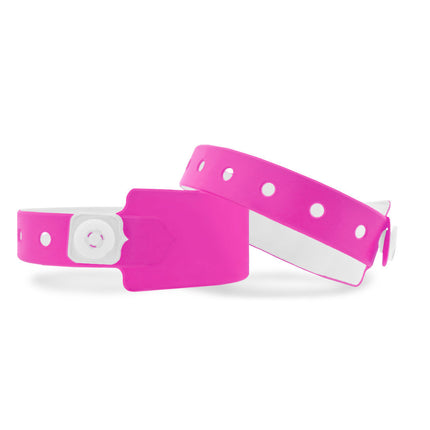 Bracelets vinyle vierge - 100 bracelets - 250 x 26 mm