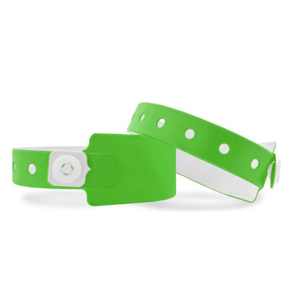 Bracelets vinyle vierge - 100 bracelets - 250 x 26 mm