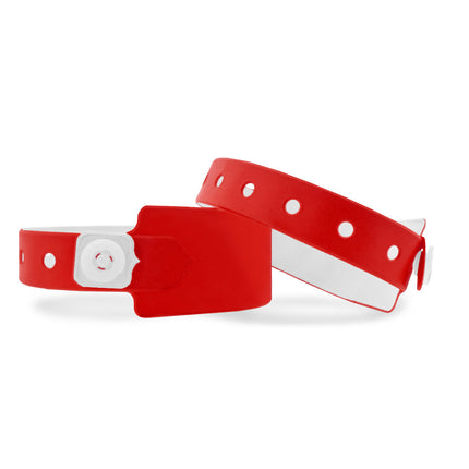 Bracelets vinyle vierge - 100 bracelets - 250 x 26 mm