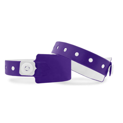 Bracelets vinyle vierge - 100 bracelets - 250 x 26 mm