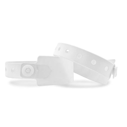 Bracelets vinyle vierge - 100 bracelets