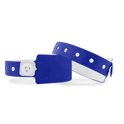 Bracelets vinyle vierge - 100 bracelets - 250 x 26 mm