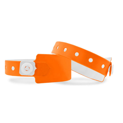 Bracelets vinyle vierge - 100 bracelets - 250 x 26 mm