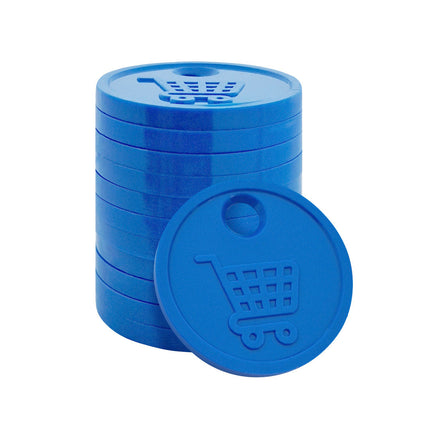 Jetons caddie format 0,50 € - 100 pièces