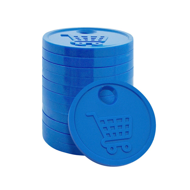 Jetons caddie format 0,50 € - 100 pièces