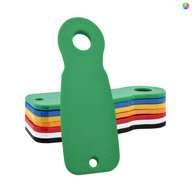 Jetons de caddie - ensemble de couleurs - 7 pièces