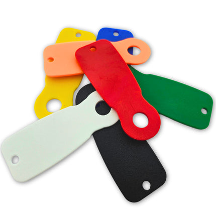 Jetons de caddie - ensemble de couleurs - 7 pièces