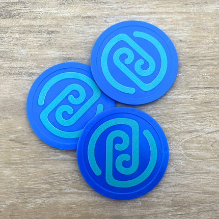 Jetons personnalisés -  Ø70 mm - 50 pièces