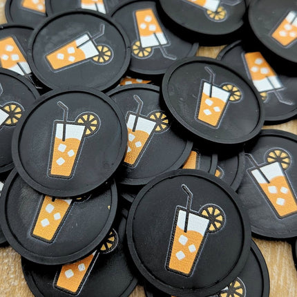 Jetons pour buvette limonade Ø29 mm - 100 pièces