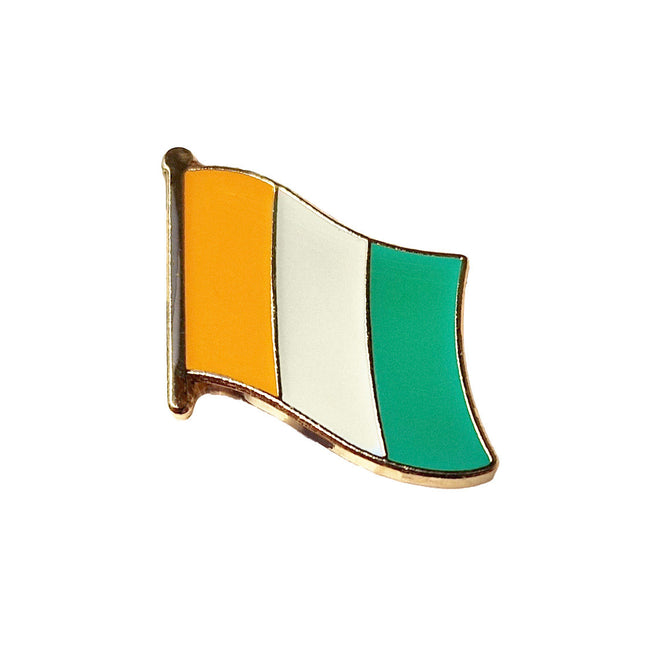 Pin's drapeau ivoirien