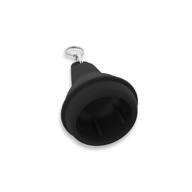 Porte-clés hôtel Mayfair noir - plastique - par pièce