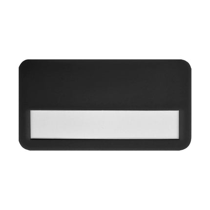 Badge nominatif personnalisé Business plastique - 72 x 38 mm - par pièce