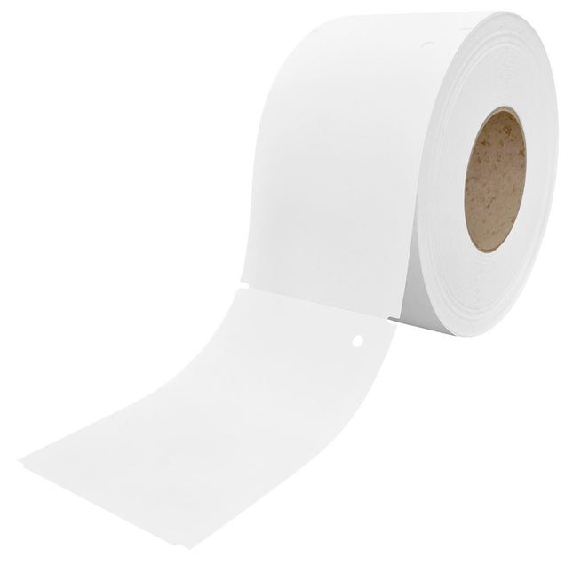 Étiquettes à trou blanches sur rouleau - 152 x 102 mm - 700 étiquettes