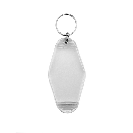 Porte-clés hôtel Hunter personnalisé - plastique - par pièce - 88 x 45 mm