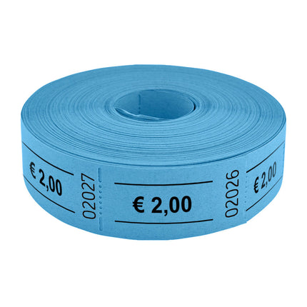 Tickets buvette avec 2,00 € sur rouleau - 1000 tickets