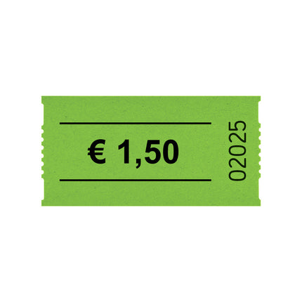 Tickets buvette avec 1,50 € sur rouleau - 1000 tickets