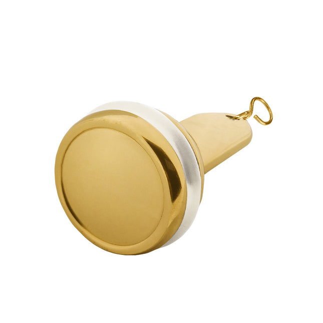 Porte-clés hôtel Capital en laiton - 90 x 40 mm - par pièce