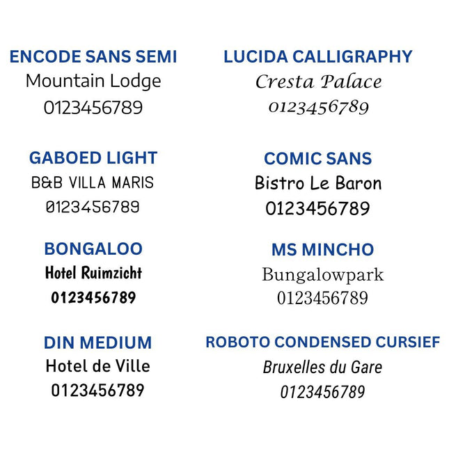 Porte-clés hôtel Dauphiné or gravé - aluminium - par pièce