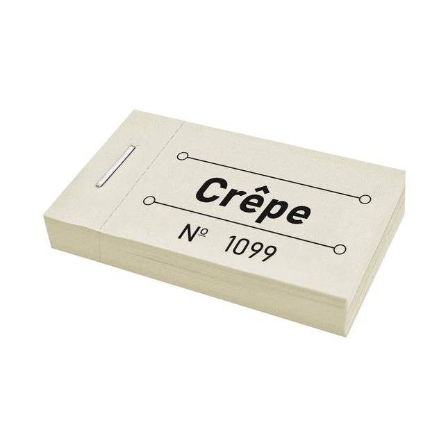 Carnet de tickets crêpe - 50 tickets