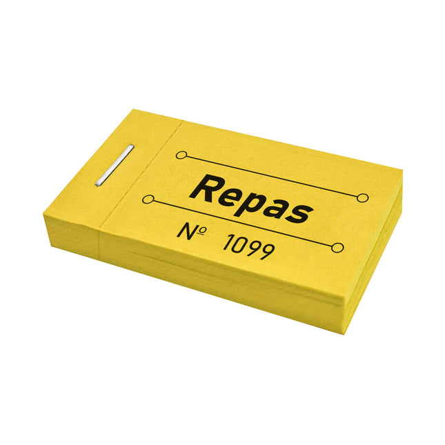Carnet de tickets repas - 50 tickets